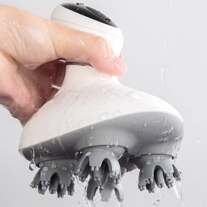 Rechargeable Waterproof Electric Scalp Massager