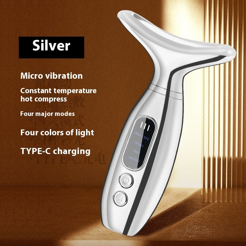 Neck Beauty Color Light V Face Massager