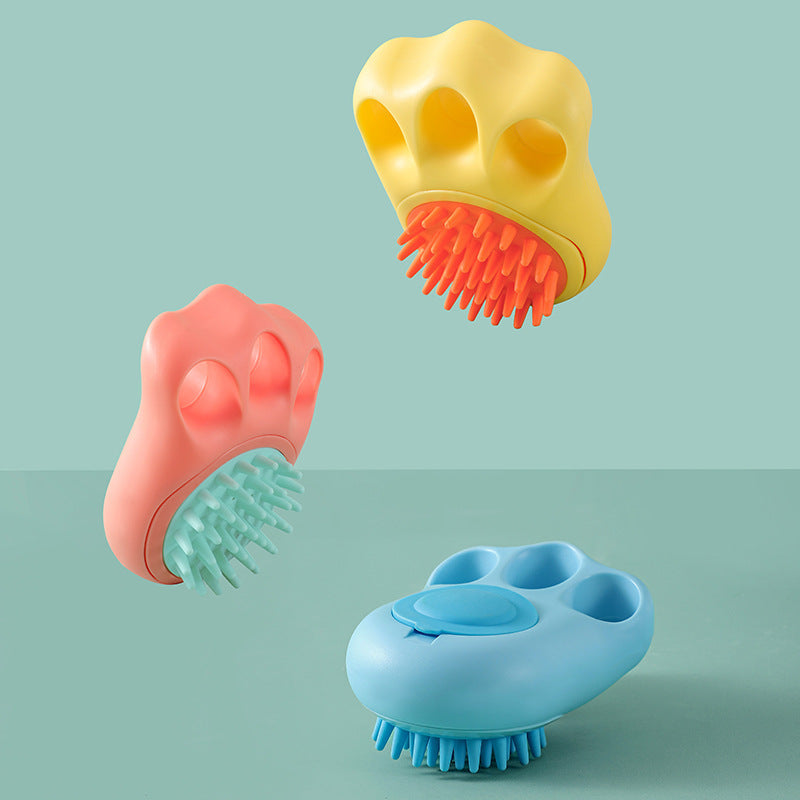 Durable Cat Paw Bath Brush