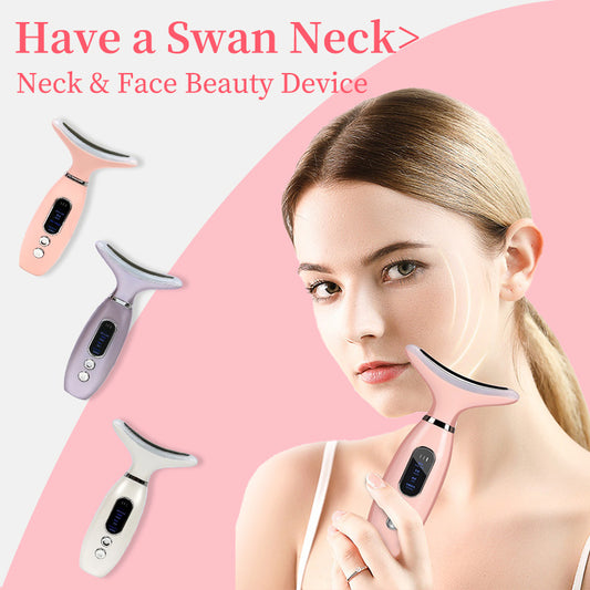 Neck Beauty Color Light V Face Massager