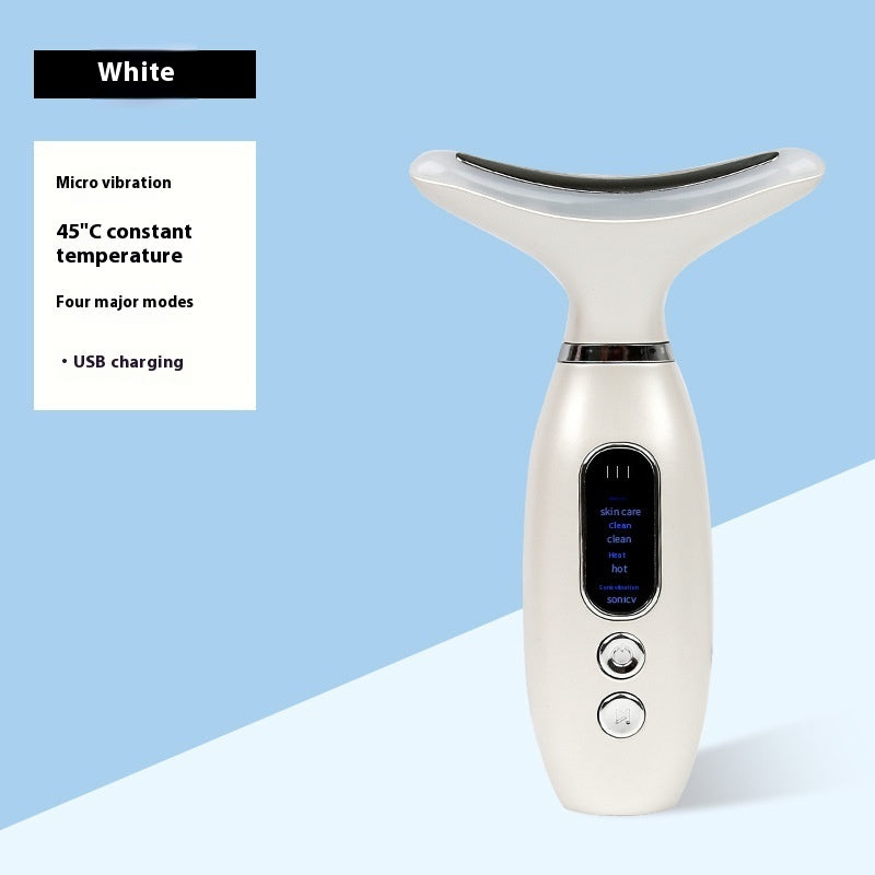 Neck Beauty Color Light V Face Massager