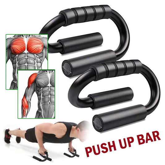 Push Up Bar Non-slip Fitness Stand Grips Strength Equipment